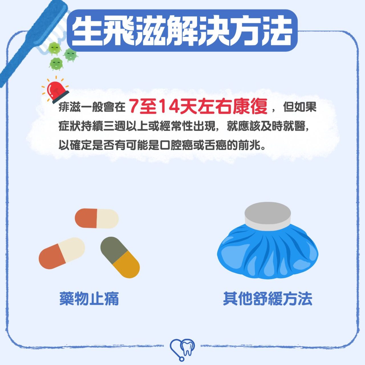 生痱滋 點算好?口腔潰瘍好煩惱!5大痱滋成因及紓緩方法