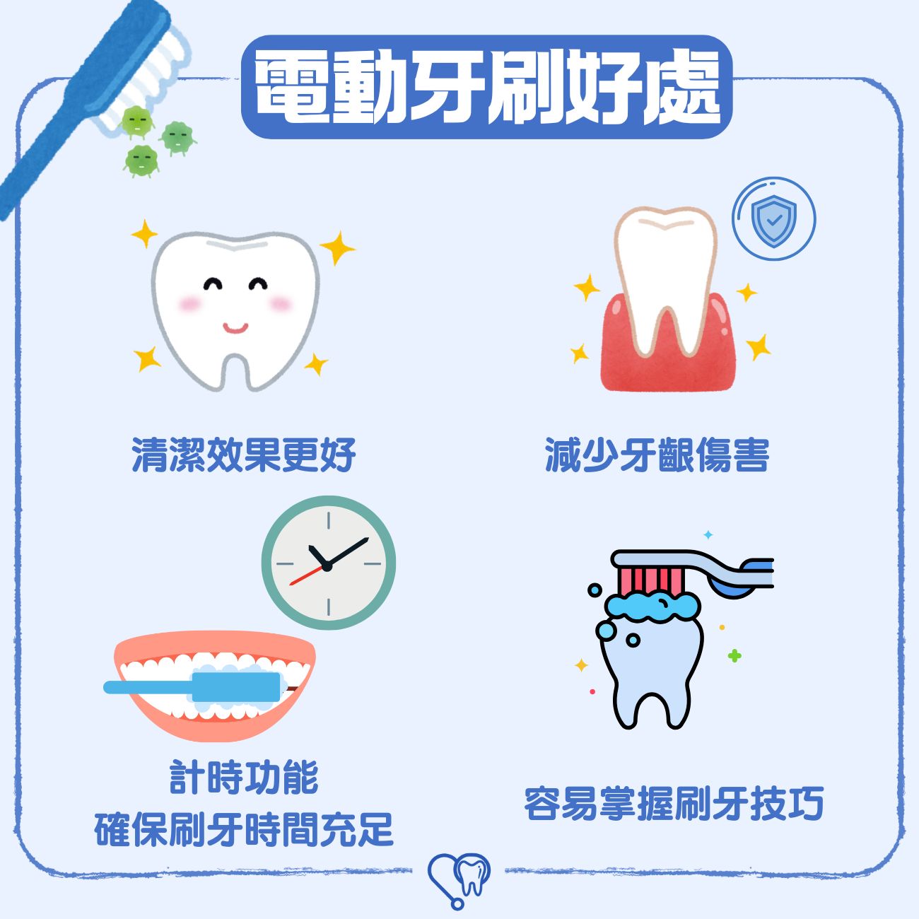 電動牙刷好處