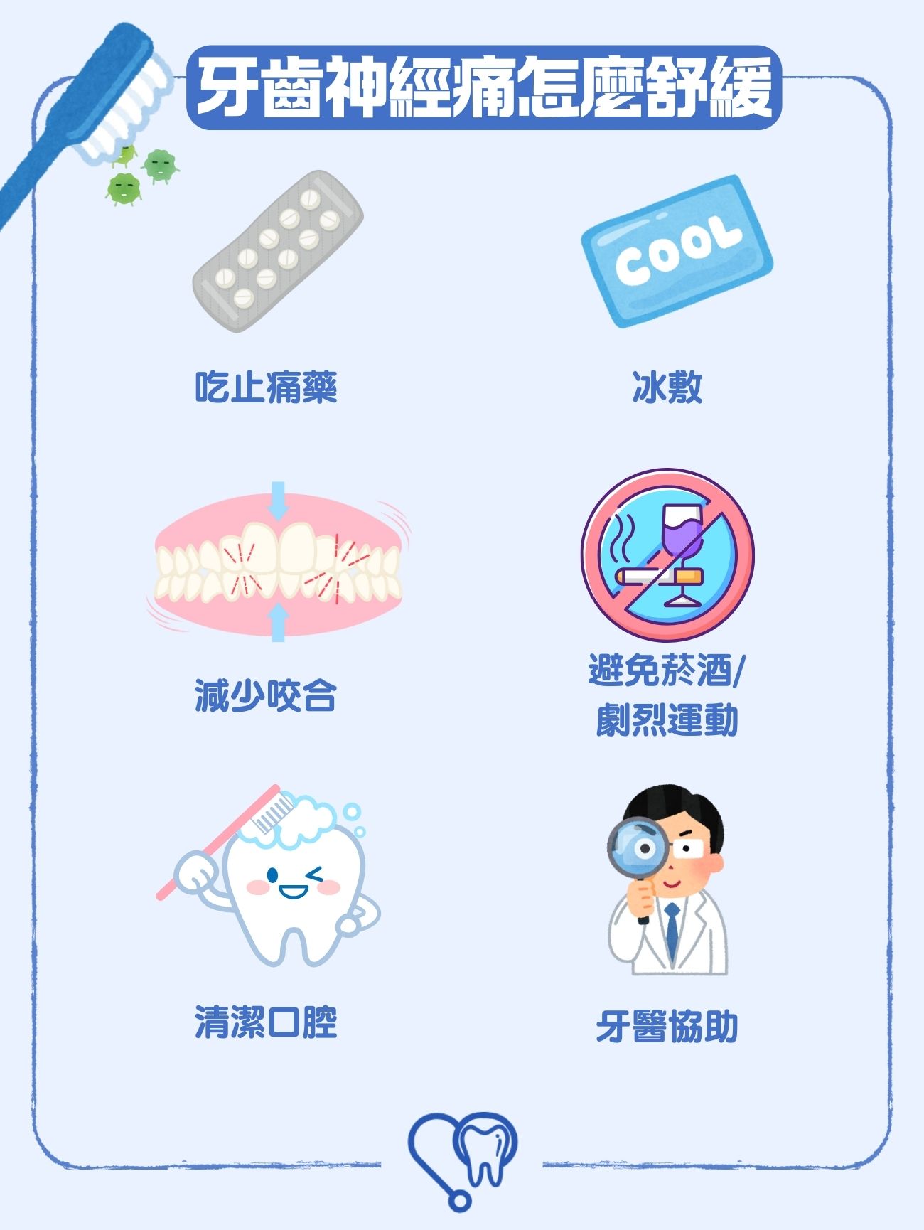 牙齒神經痛怎麼舒緩
