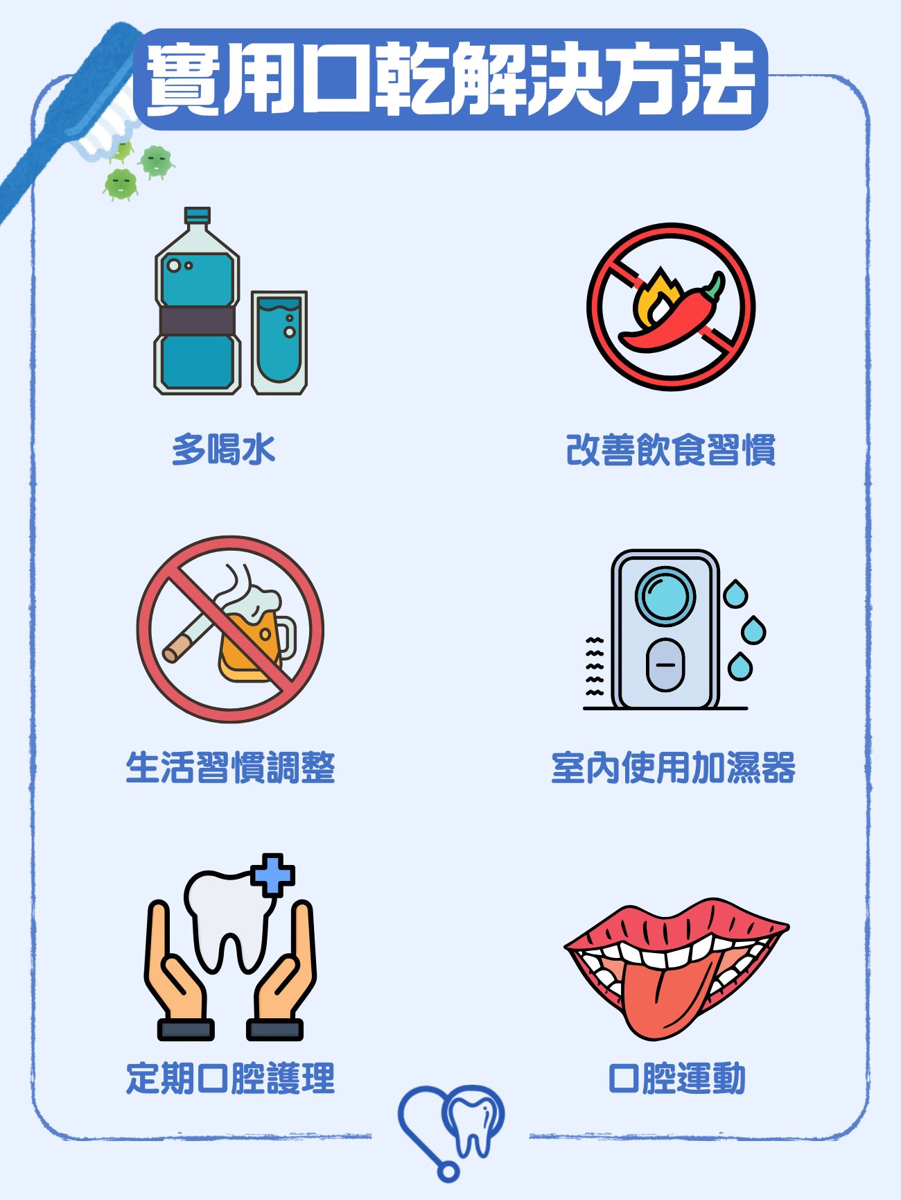 實用口乾解決方法