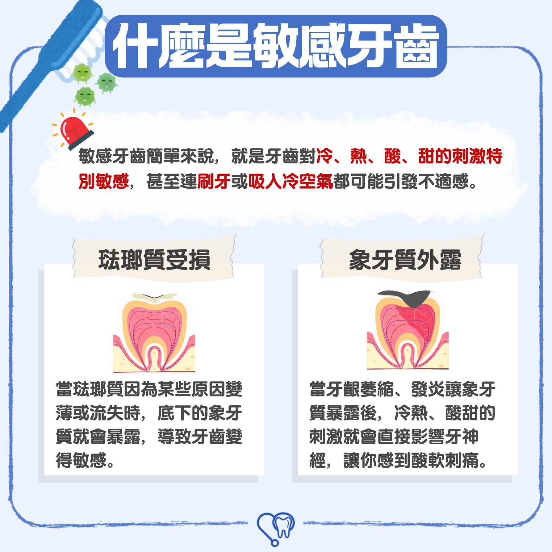 什麼是敏感牙齒？