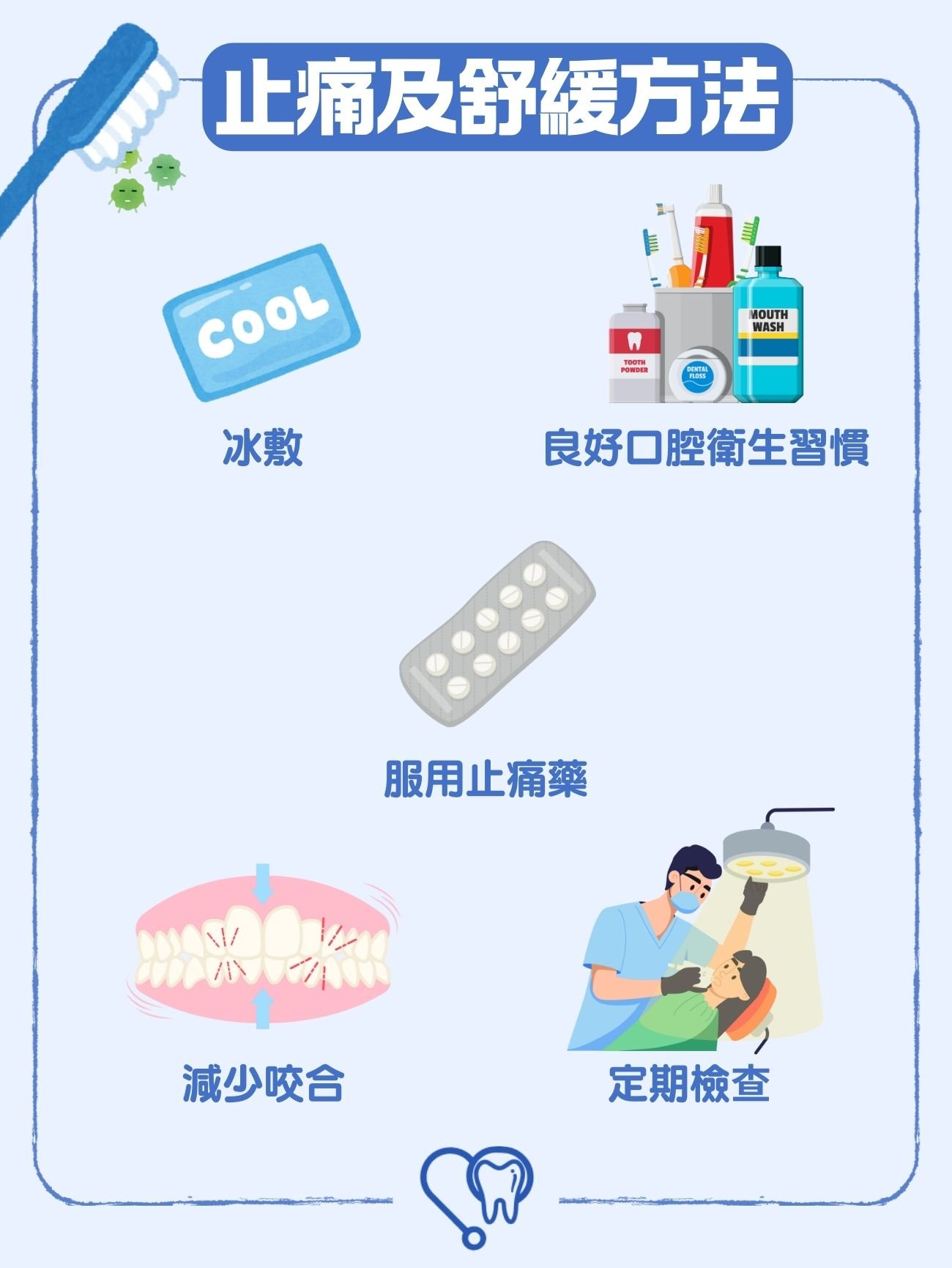 止痛及舒緩方法